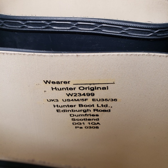 Hunter Dumfries Scotland Vintage boots 5 - Picture 2 of 5